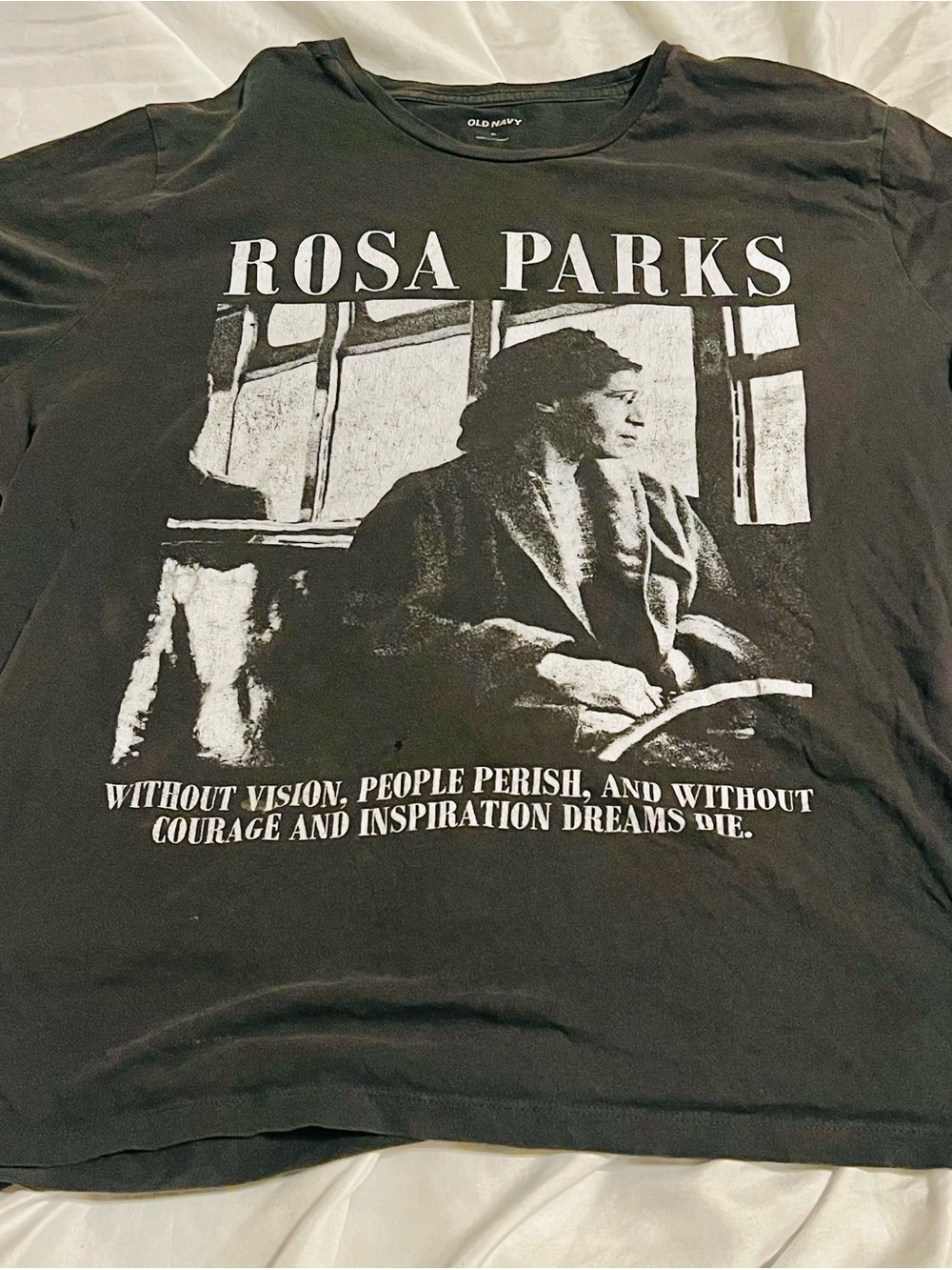 Vintage Rosa Parks Graphic Short-Sleeve Tee XL (Some flaws